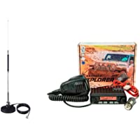Los mejores  - SADELTA EXPLORER-27 Kit- Antena Base magnetica MiniMag-27 Emisora CB 27 MHz Canales 40 Am-FM